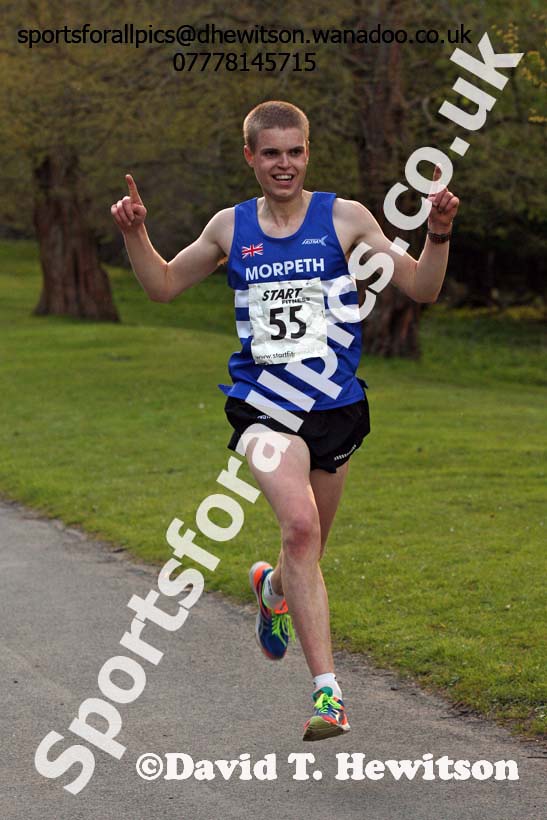Les Allcorn 10k, Alnwick. Photo: David T. Hewitson/Sports for All Pics